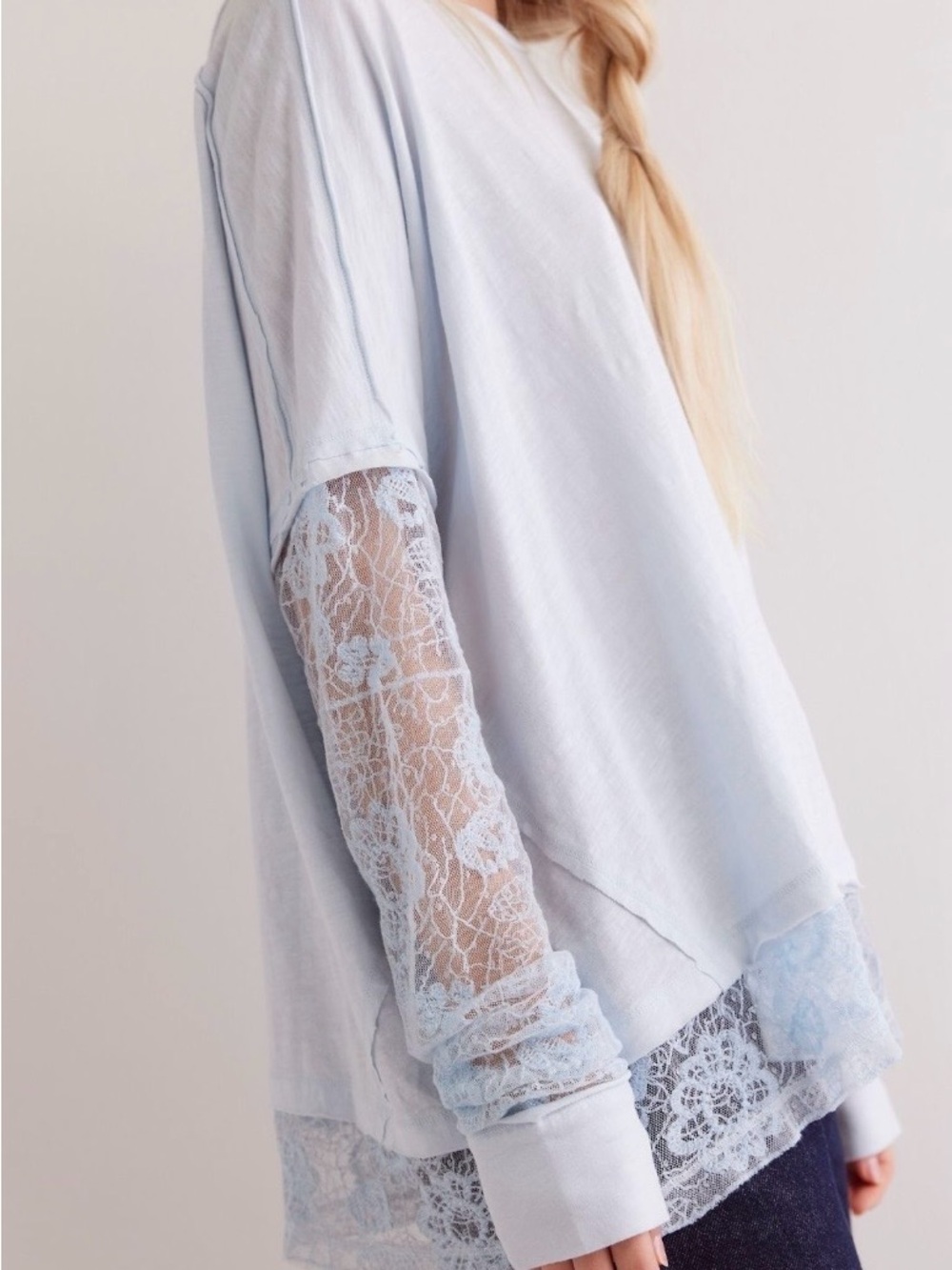 We The Free Effie Twofer Ballad Blue Tee